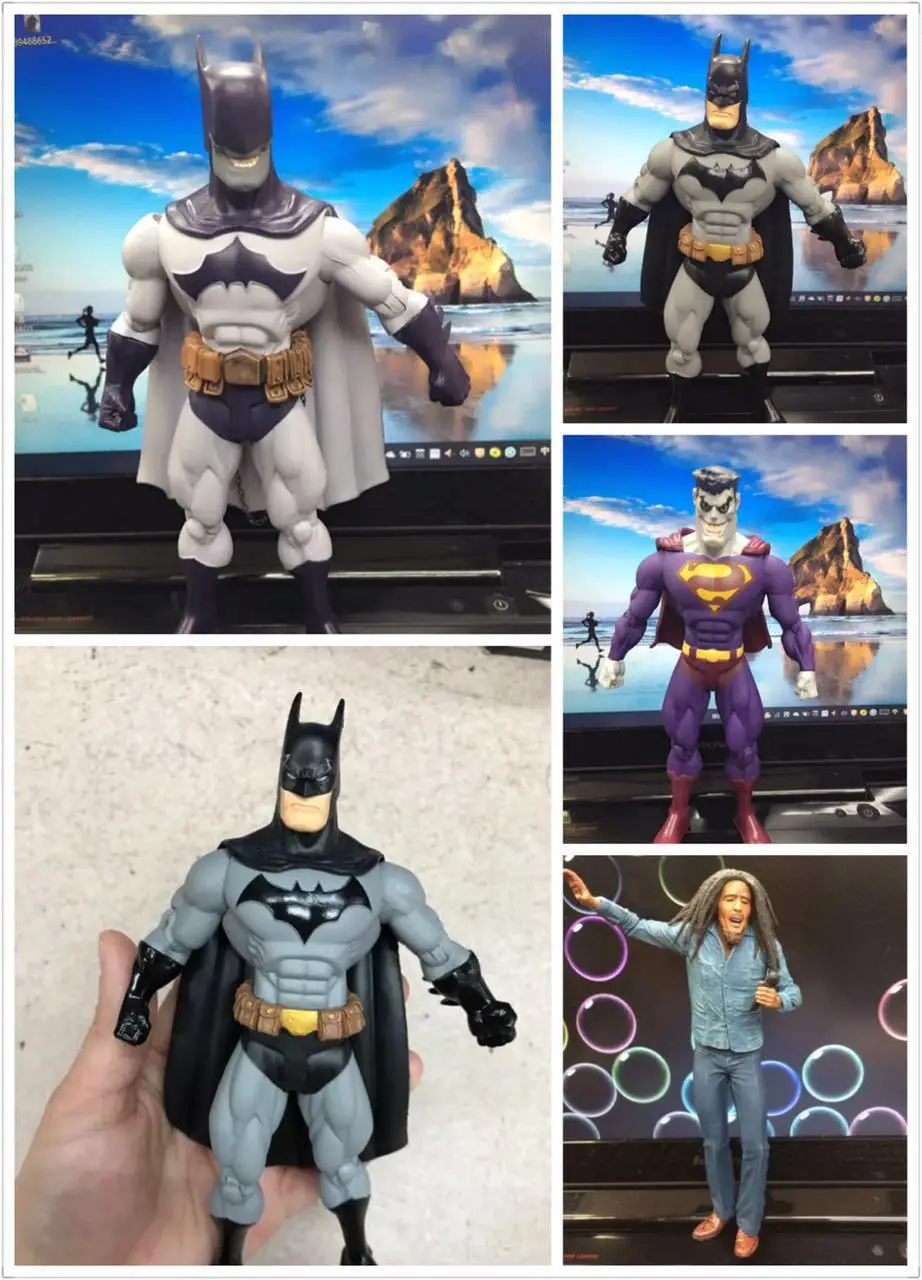 

American DC Marvel Heroes Wonder Woman Justice League 7-Inch Superman Batman Singer Mobile