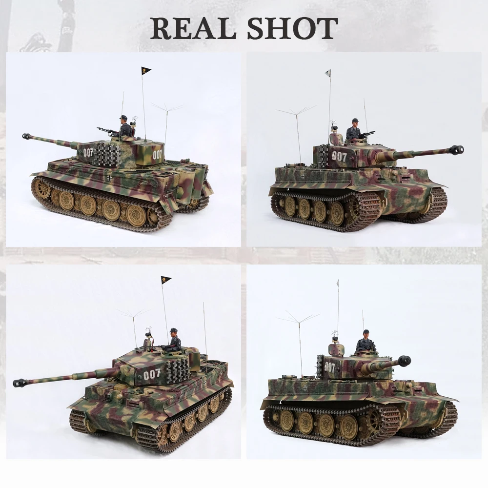 HOOBEN 1/10 RC RTR танки Немецкий Тигр I поздний выпуск Майкл виттманн тяжелый танк мир
