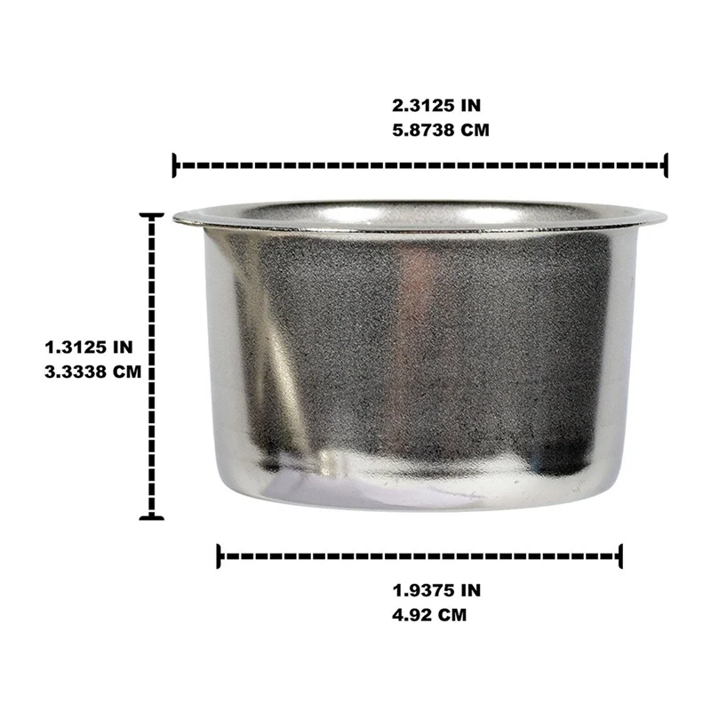 51 мм фильтр для кофе чашка без давления фильтр корзина для Breville Delonghi фильтр Krups Кофе продукты Кухня Аксессуары для дома