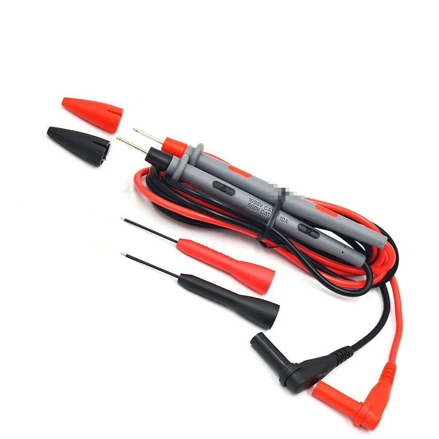 Zibootl71 Dmm Test Leads + Tp88a Rigid Back Probe Pins Adapter Set Use