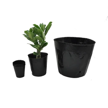 

Nursery Pot Plastic Plant Pots Nursery Seedlings Pots Seed Starting Pots Flower Plant Container for Gardener 18X16cm