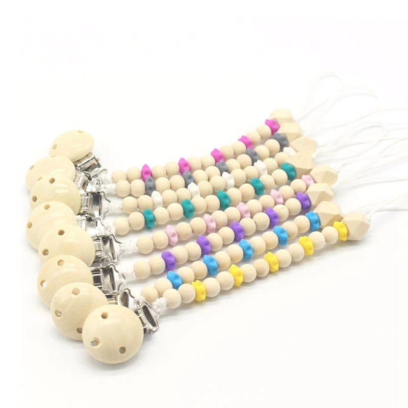 Деревянные, на выбор соска зажимы нетоксичные зажимы для мыла Детское Зубное кольцо держатель Прорезыватель игрушка Attache Sucette пустышка зажим