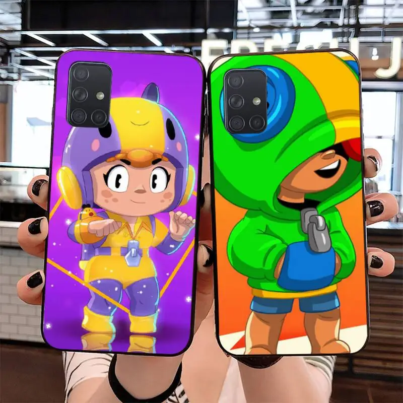 

Cute Case Gbrawl Stars Phone Case for Samsung S20 plus Ultra S6 S7 edge S8 S9 plus S10 5G lite 2020