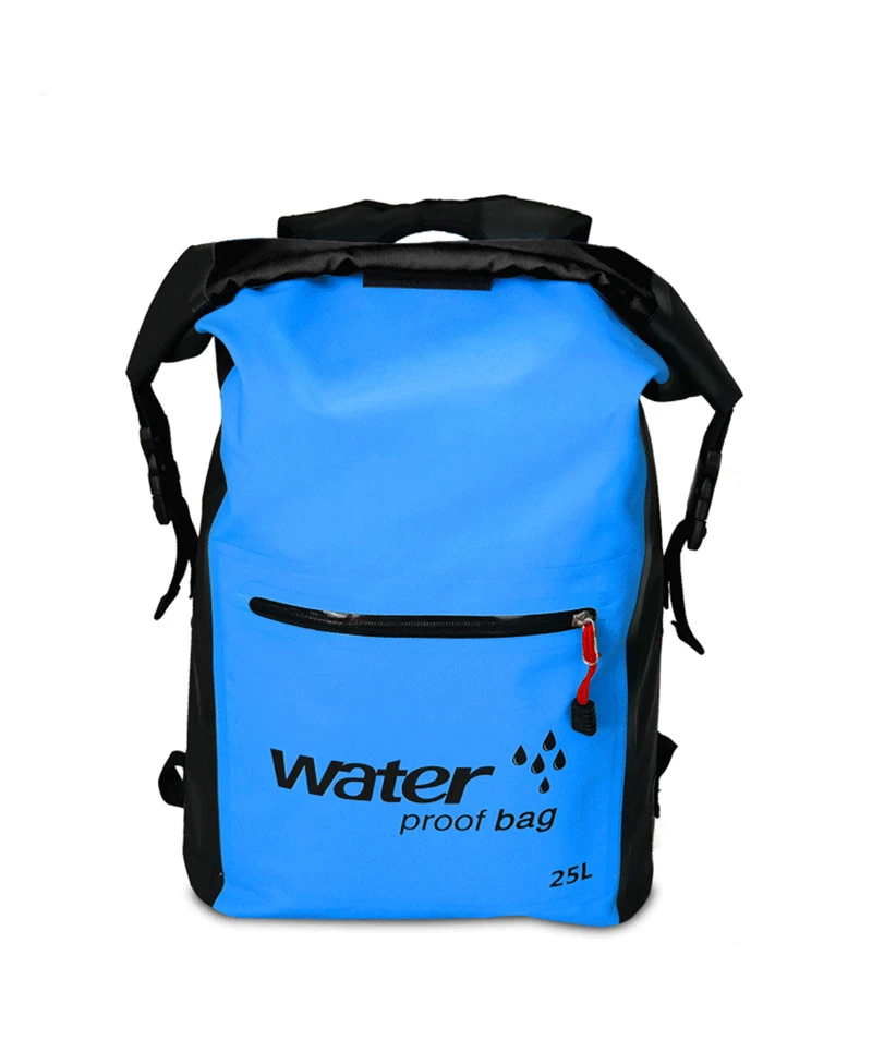 25L Outdoor Waterproof Swimming Bag Backpack Bucket Dry Sack Storage Bag Rafting Sports Kayaking Canoeing Travel Waterproof Bag (6)