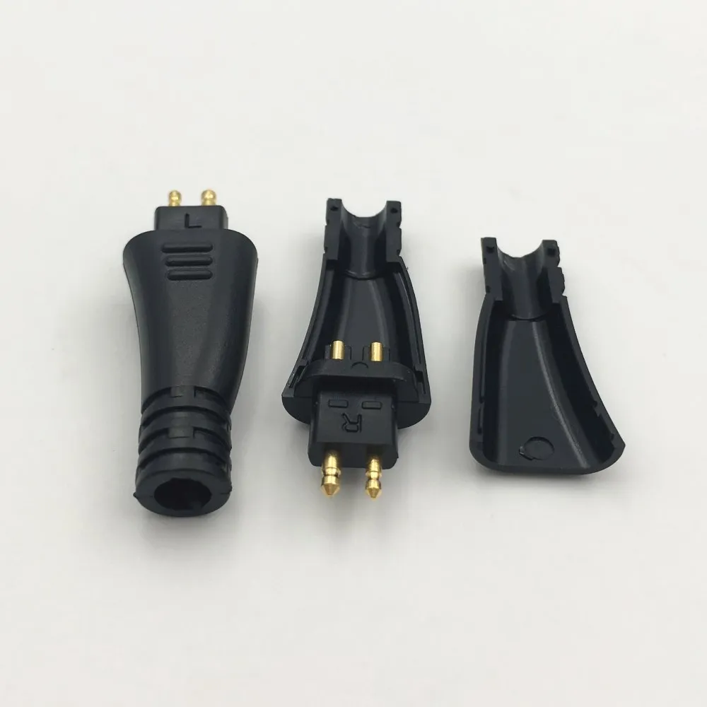 1 пара обновления наушников Мужской контактный адаптер медная вилка наушников аудио разъем для FOSTEX TH900 MKII MK2 провода Кабельный разъем