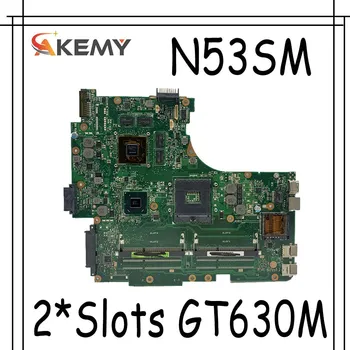 

N53SM Motherboard 2*Slots GT630M 2G For ASUS N53S N53SV N53SN N53SM laptop Motherboard N53SM Mainboard Test work 100%