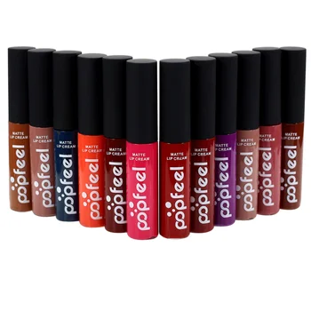 

12pcs Liquid Lipstick Waterproof Matte Lip Cream Lipgloss Super Long Lasting