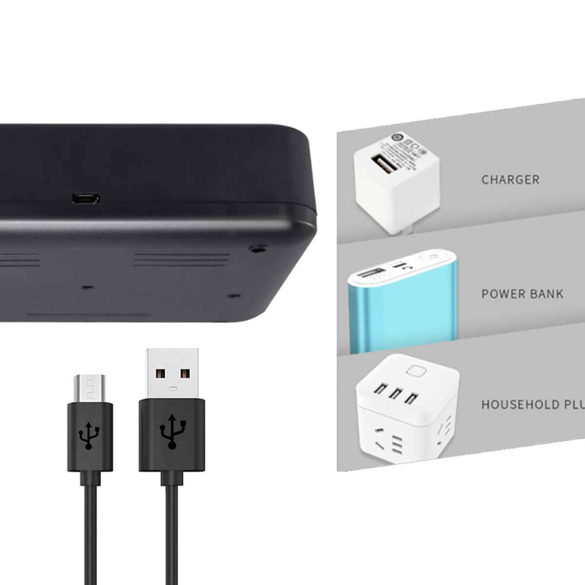 8 слотов ЖК-дисплей USB смарт-зарядное устройство для AA AAA C D Размер перезаряжаемая батарея универсальный интеллектуальный зарядный адаптер