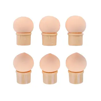 

6PCS/Set Nail Art Brush Reusable Double Gradient Washed DIY Glitter Powder Manicure For Replacement Picking Sponge Dotting A9I8