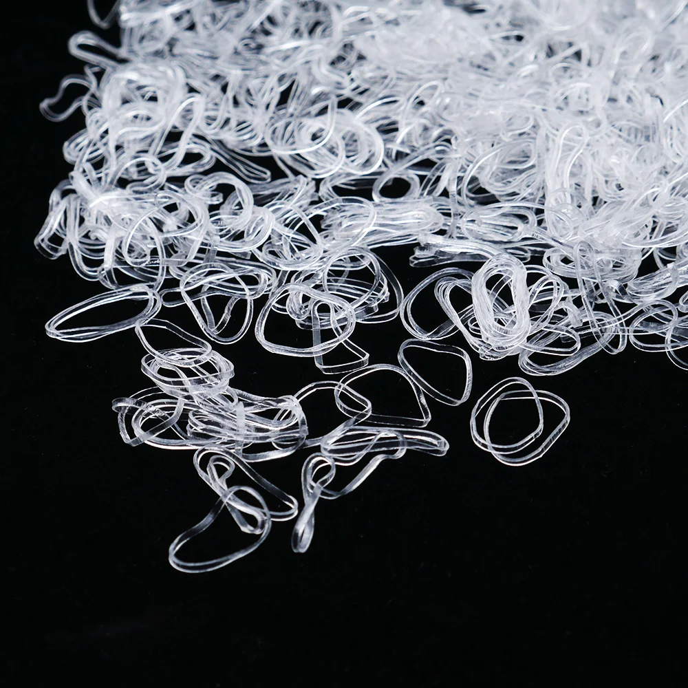 1000pcs-Transparent-Rubber-Hairband-Rope-Silicone-Ponytail-Holder-Elastic-TPU-Hair-Holder-Tie-Gum-Rings-Girls