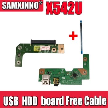 

Free cable FOR Asus VivoBook X542BP X542B X542BA USB Audio usb board Laptop HDD Hard Disk Drive Board