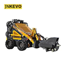 Ciągnik z ładowarka przednia i koparka 23HP Minitractor z różnych osprzętu