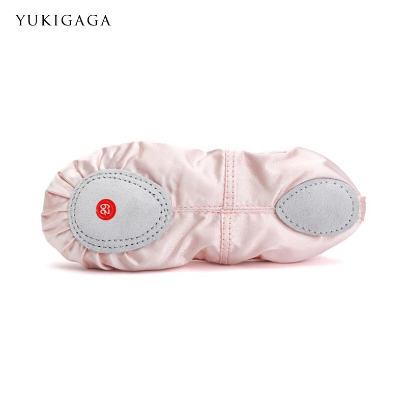 Yoga Slippers Silk Gym Teacher Yoga Ballet Dance Shoes With Ribbon For Girls Woman Canvas Ballet Shoes Kids Children