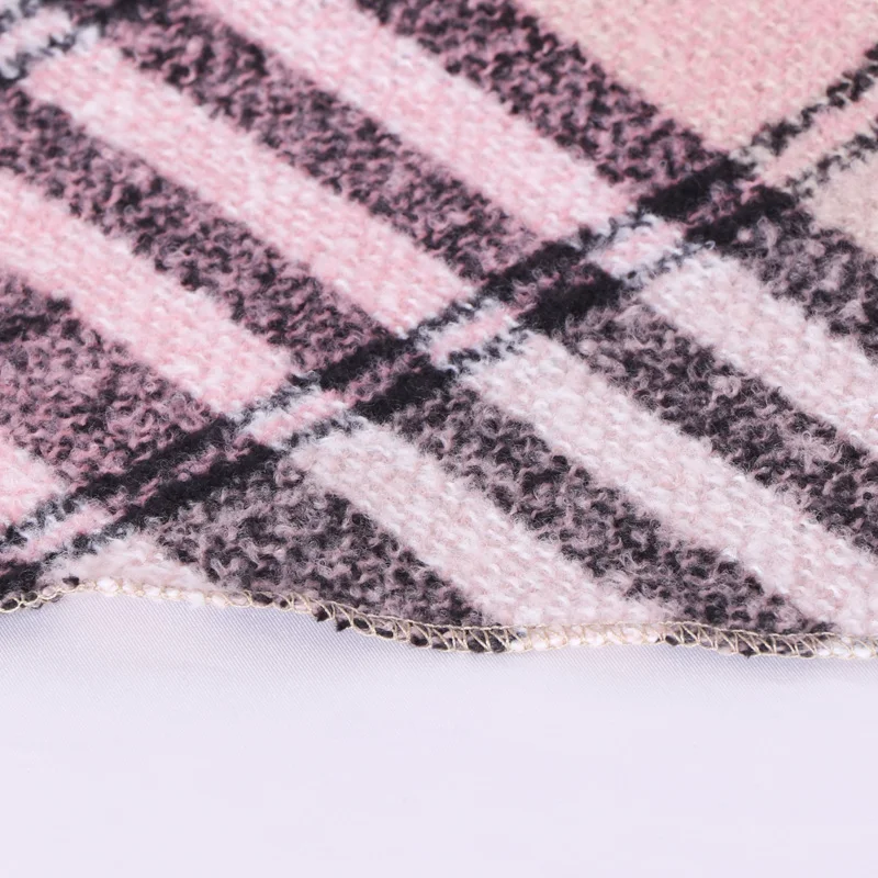 2019 new designer brand women cashmere scarf triangle winter scarves lady shawls and wraps knit blanket neck striped foulard (3)