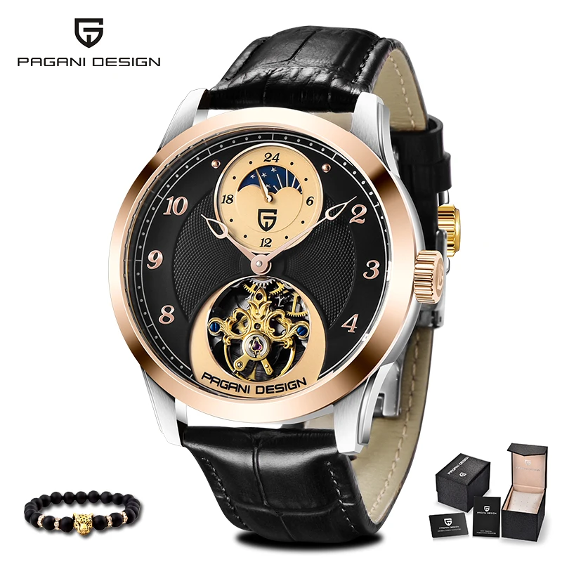 

PAGANI DESIGN Men's Business Mechanical Watches Top Brand Luxury Sports Men Wristwatch Tourbillon Automatic Clock Reloj hombres