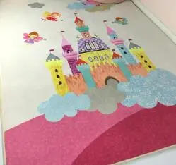 Детский игровой ковер, коврик для ползания, развивающий коврик из пены, толстый коврик, складной, моющийся, декор для детской комнаты BXX018 - Цвет: BXX018A