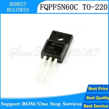 

10PCS FQPF5N60C TO-220F 5N60C 5N60 N-Channel MOSFET