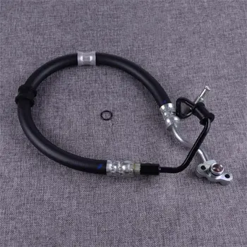 

DWCX Power Steering Pressure Hose Line Black 84306-60080 Fit For Honda Civic 1.7L Acura EL 2001 2002 2003 2004 2005