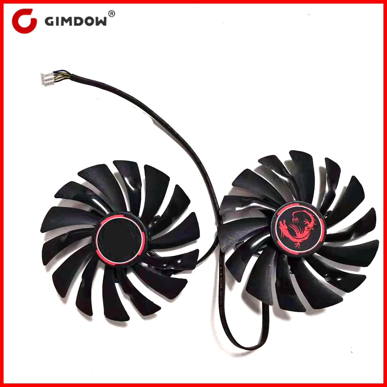 Новый вентилятор графической карты 2 шт./лот PLD10010S12HH GTX970 95 мм для MSI GTX980TI GTX960 GTX950 R9