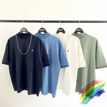 

Chain Design AMBUSH T-shirt Men Women 1:1 High Quality A Embroidery Logo AMBUSH T-shirts Tops Tee