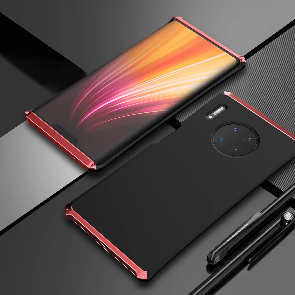 OLLIVAN сверхпрочный металлический алюминиевый чехол для huawei P20 Mate30 Pro чехол противоударный чехол для huawei P30 Honor V20 защитный чехол