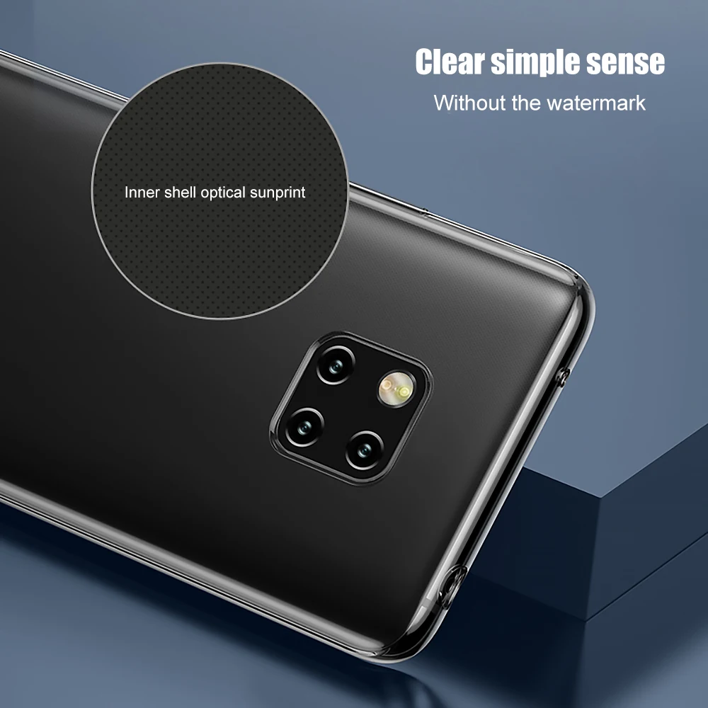 Прозрачный чехол из ТПУ для Huawei P20 P30 Mate 30 20 10 P40 Pro Lite 2019 Nova 4 5 5i 6 SE P Smart Plus 20|Бамперы| |