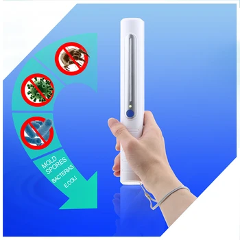 

Ultraviolet ray Sterilizing Stick Portable UV Ultraviolet ray Lamp Household 59 Seconds Virus Sterilizer Car Disinfection Lamp