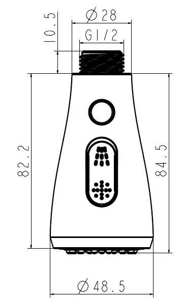 Cozinha Retire Torneira Pulverizador Bico Pulverizador ABS