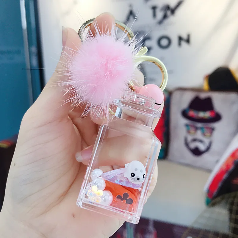 Модные морские животные Осьминог тюлень дельфины Clownfish полярный медведь Пингвин КИТ кукла брелок Звездный жидкий зыбучий песок брелоки