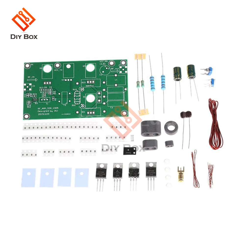 Placa Amplificadora Linear 45w Ssb Kit Faça Você Mesmo cw fm hf Rádio Transceptor Receptor de Ondas Curtas Módulo de Placa de Som - Image 6