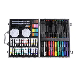 66PC Paint Painting Set Children's Art Supplies Marker Painting Set Watercolor Pen Set Art Supplies for Painting