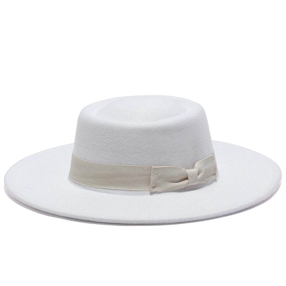 Women Fedora Hat Winter Fedora Hats For Women Fashion Wool Felt