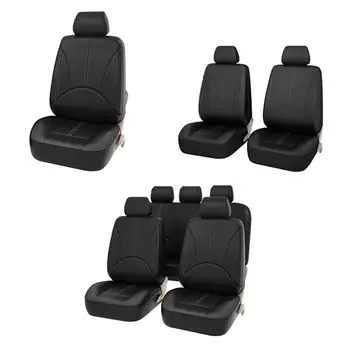 

Universal Car PU Leather Front Car Seat Covers Set Elaborate Manufacture Prolonged Durable Car Weats Waterproof Car Interiors