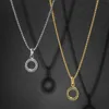 Design Pendant Necklace for Men Boy Gold Silver Color Round Box Stainless Steel Chain Necklace Fashion Jewelry For Gift DTNS001 ► Photo 1/5