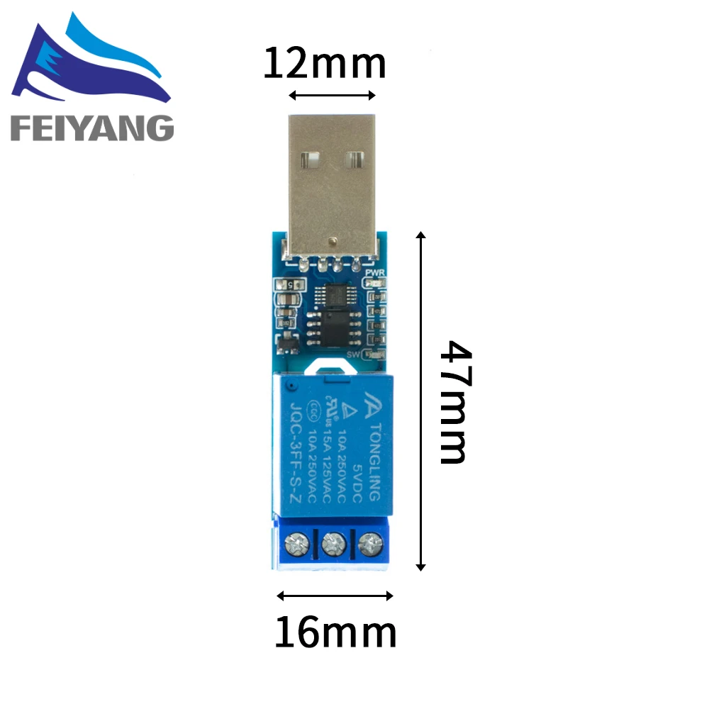 LCUS-1 type 1/2 channel USB Relay Module Electronic Converter PCB Intelligent Control Switch | Электронные компоненты и
