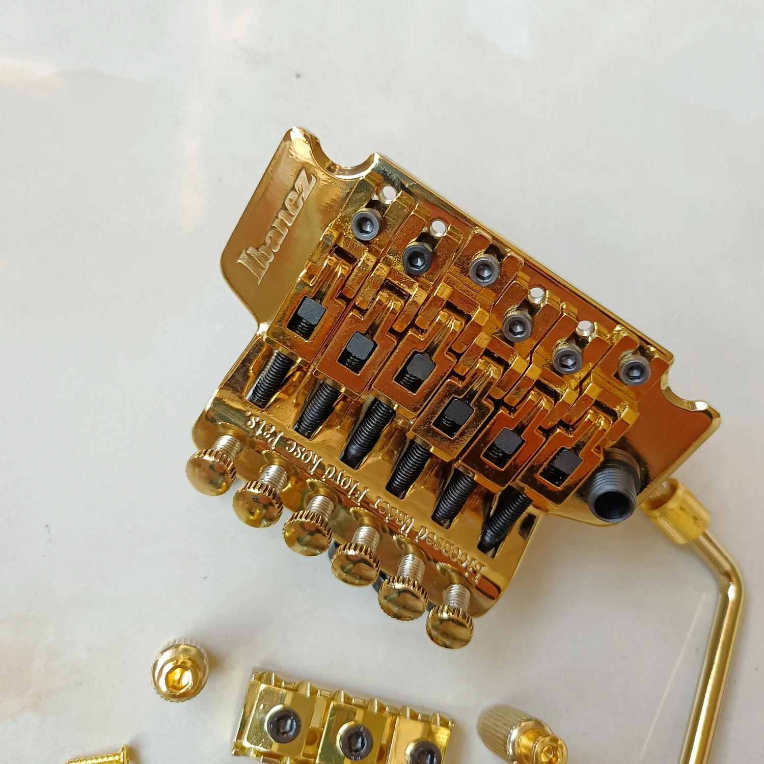 Upgrade Gold Floyd Rose Double Locking Tremolo System Bridge accessori per chitarra