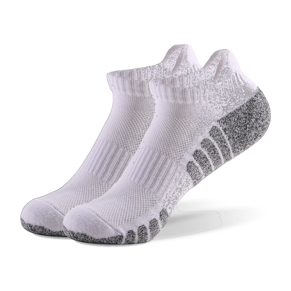 6Pairs Athletic Ankle Socks Sports Low Cut Socks Performance Thick Cushion Knit Quick Dry Sock Outdoor Fitness Breathable