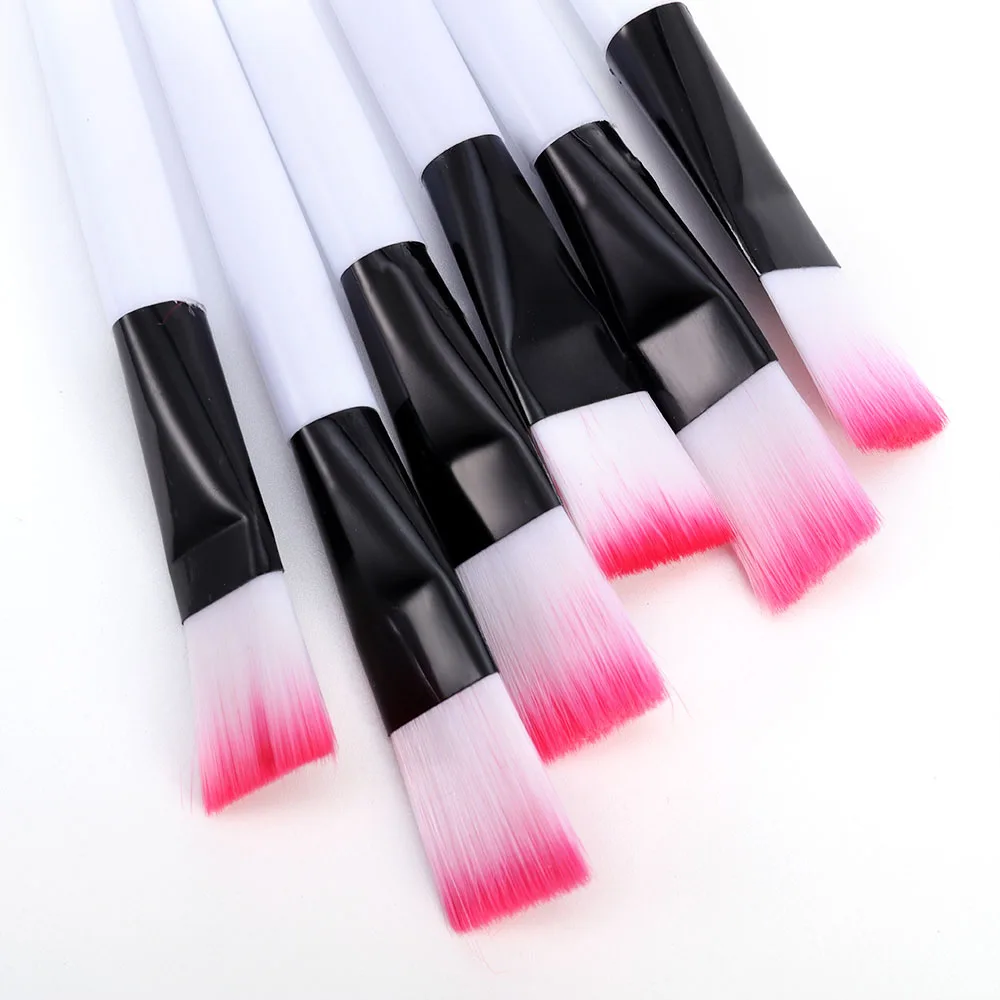 Makeup Brush Set 2Pcs/Set Face Mask Mud Mixing Brush Makeup Mask Brushes Facial Skin Care Beauty Tool Sculpting Brush Foundation for Women makeup brush facial mask brush makeup tool set makeup tool