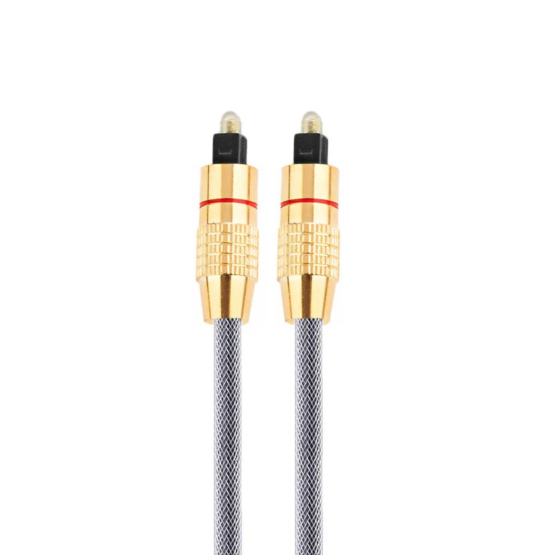 10Ft/3 м Цифровой оптический аудио кабель Шнур SPDIF волокно для ТВ компакт дисков DVD PS3