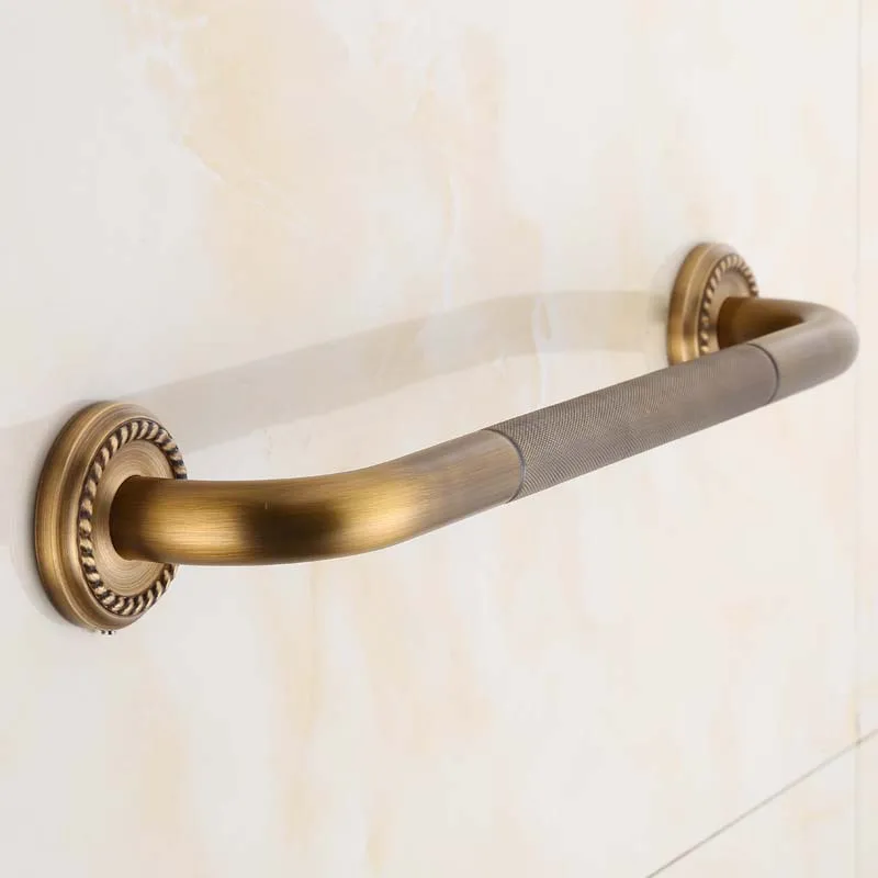 

Good Goods Sanitary Ware Brass Bathroom Pendant 50 Cm Long Vintage Elderly Bathroom Handle Barrier-free Handrail Pull