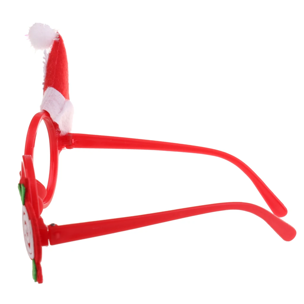New Year Gift For Adult Kids Christmas Holiday Hat Party Glasses Eyewear Kids Party Cosplay Props Funny Eyewear
