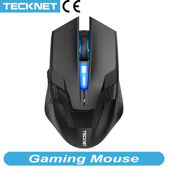 

TeckNet 7000DPI Programmable Gaming Mouses Professional Gamer Mouse RAPTOR Pro Adjustment 8 DPI Level Gamer Mice for PC Laptop