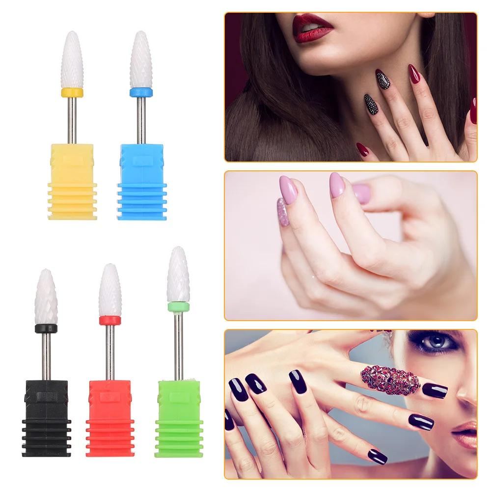 3/32'' Ceramic Grinding Head Nail Drill Bit For Nail Art Decorations