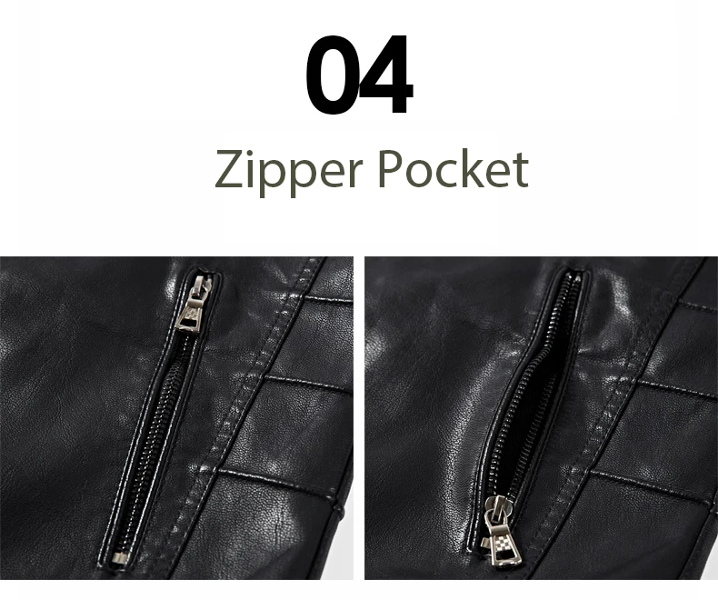 Mens Leather Jacket Motorcycle Faux Leather Men Jackets jaqueta de couro Winter Coat Men Warm PU Leather Jackets,ZA243