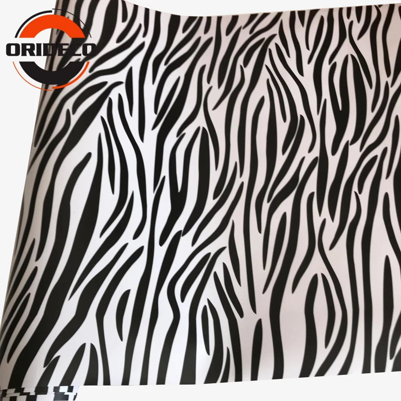 small zebra texture camo vinyl car sticker film 2