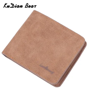 

XXXXX Frosted Men Wallet Thin Credit ID Card Holder Small Purse Casual Luxury Bifold Short Wallet Carteira BID158 PM49