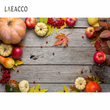 

Laeacco Food Photography Background Grunge Wall Vegetables Kitchen Props Food Backdrops Decoration Wood Board Photo Studio