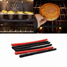 Термостойкая подставка для духовки, силиконовая стойка для духовки, термостойкая защита от ожогов