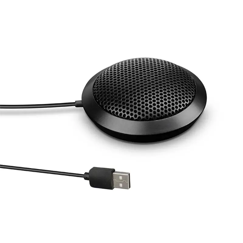 

USB Plug Computer Tabletop Omnidirectional Conference Microphone