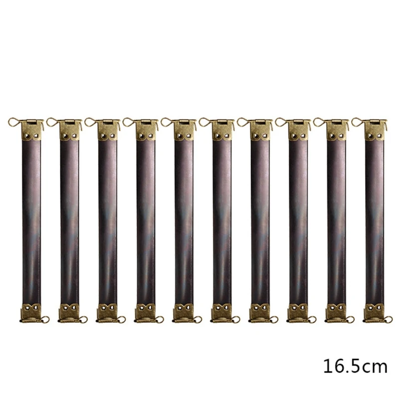 10 stks 8 cm Metalen Interne Flex Frames Handtas Scharnieren Lente Clip Kus Sluiting Tas voor DIY Craft Portemonnee Tas Naaien Maken (Maat : 12 cm